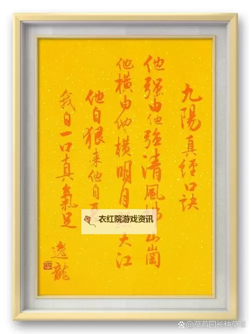 九阳真经全文口诀揭秘：武林绝学精要解析图1