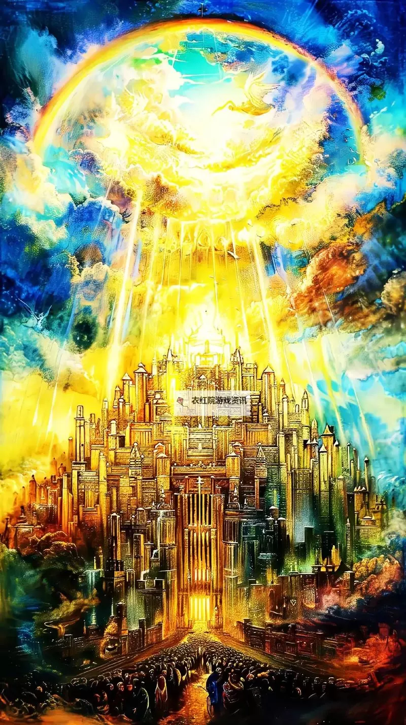 探索心灵深处的幻想:天堂色的迷人魅力图1