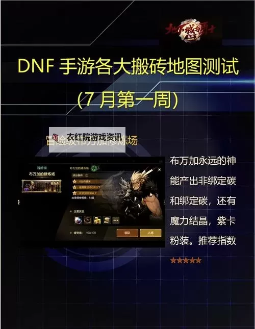 《2024年DNF110版本搬砖哪里最赚钱？最全赚钱指南推荐》图1