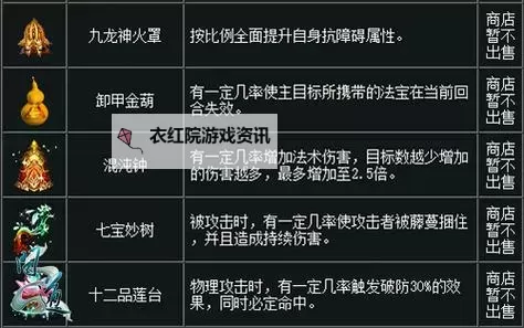 探秘问道法宝功能，助你战力飙升图1