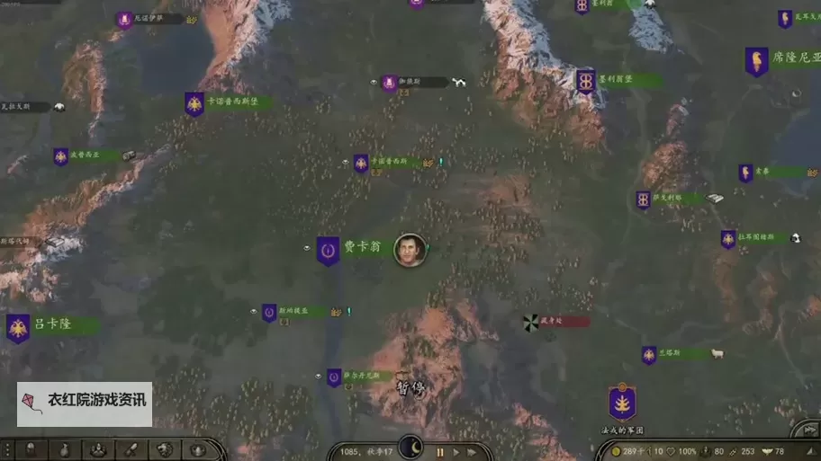 《骑马与砍杀勒拉格堡在哪:详细位置指南与攻略》图1