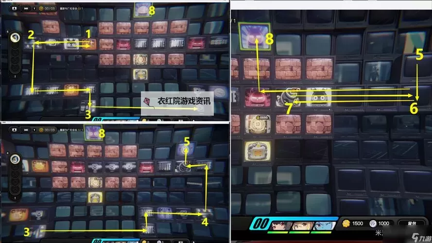 《绝区零》赌上性命的恋爱仪式解谜攻略 赌上性命的恋爱仪式全收集路线图1