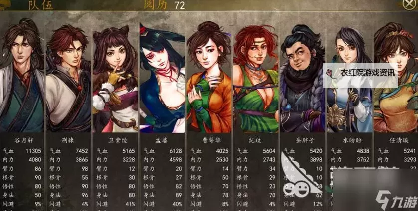 《侠客风云传前传》强力人物推荐及玩法细节心得图1