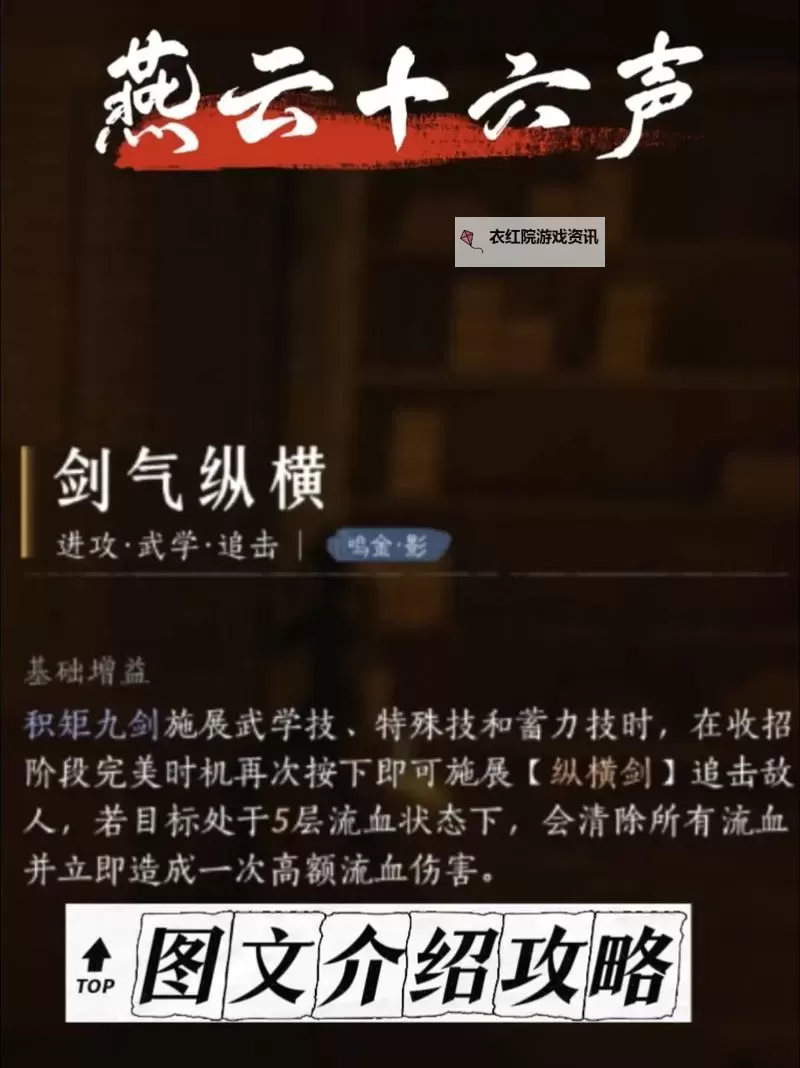 《燕云十六声》开荒要点与战力养成讲解 燕云十六声武学推荐图1