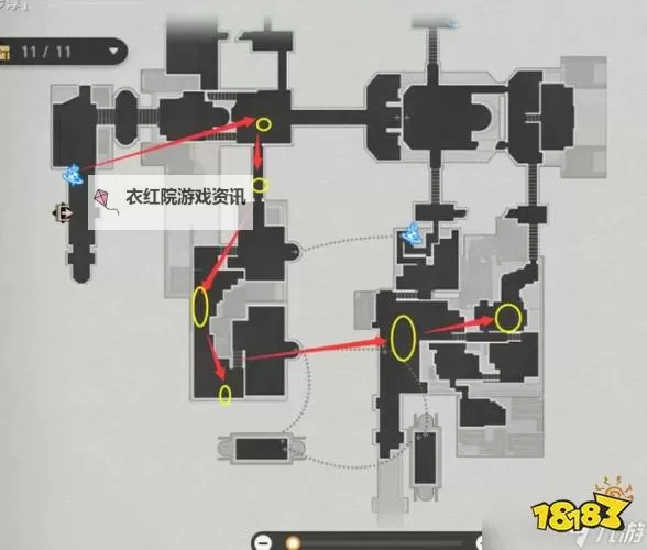 《崩坏星穹铁道》1.5版本全地图锄地路线分享 1.5版本怎么锄地快图1