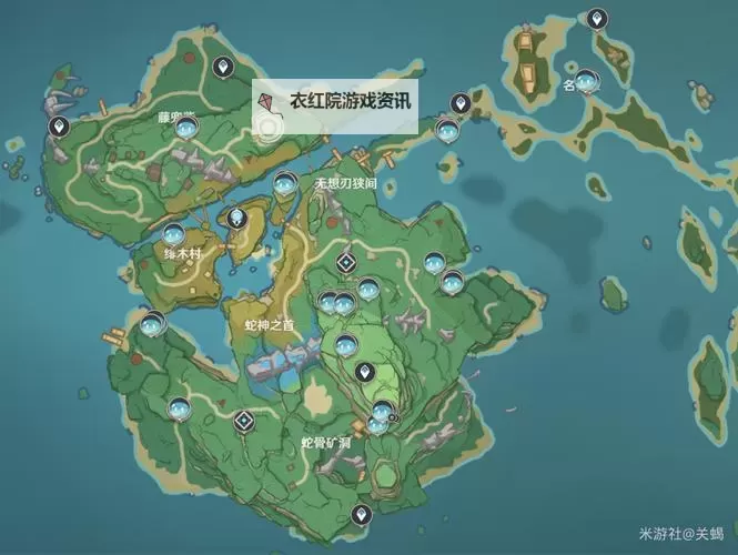 《原神》璃月史莱姆位置一览图1