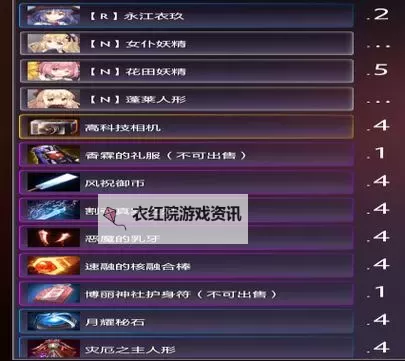 《东方梦符祭》人物图鉴及技能大全 人物培养效果及组合一览图1