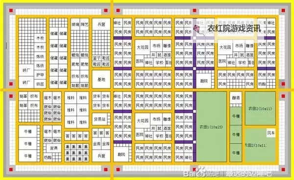 《最远的边陲》城镇布局图分享图2