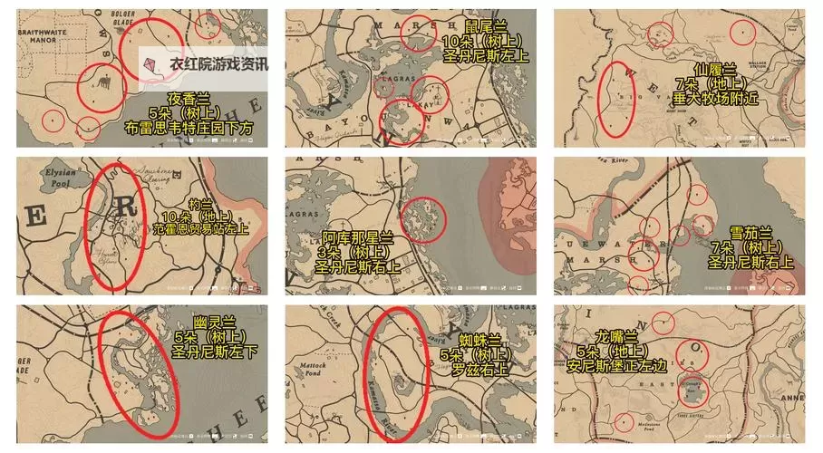 《荒野大镖客OL》圣丹尼斯刷钱刷经验位置图1