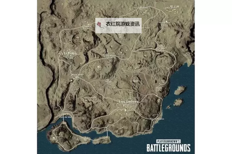 《绝地求生大逃杀》沙漠地图刷车点一览 绝地求生大逃杀沙漠地图刷车位置图1