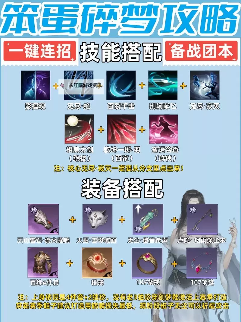 《逆水寒手游》平民碎梦配装参考图2