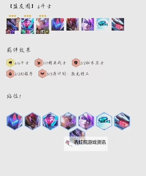 《云顶之弈》四斗士二枪手二秘术师阵容推荐 斗士枪手怎么玩图1