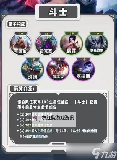 《云顶之弈》四斗士二枪手二秘术师阵容推荐 斗士枪手怎么玩图2