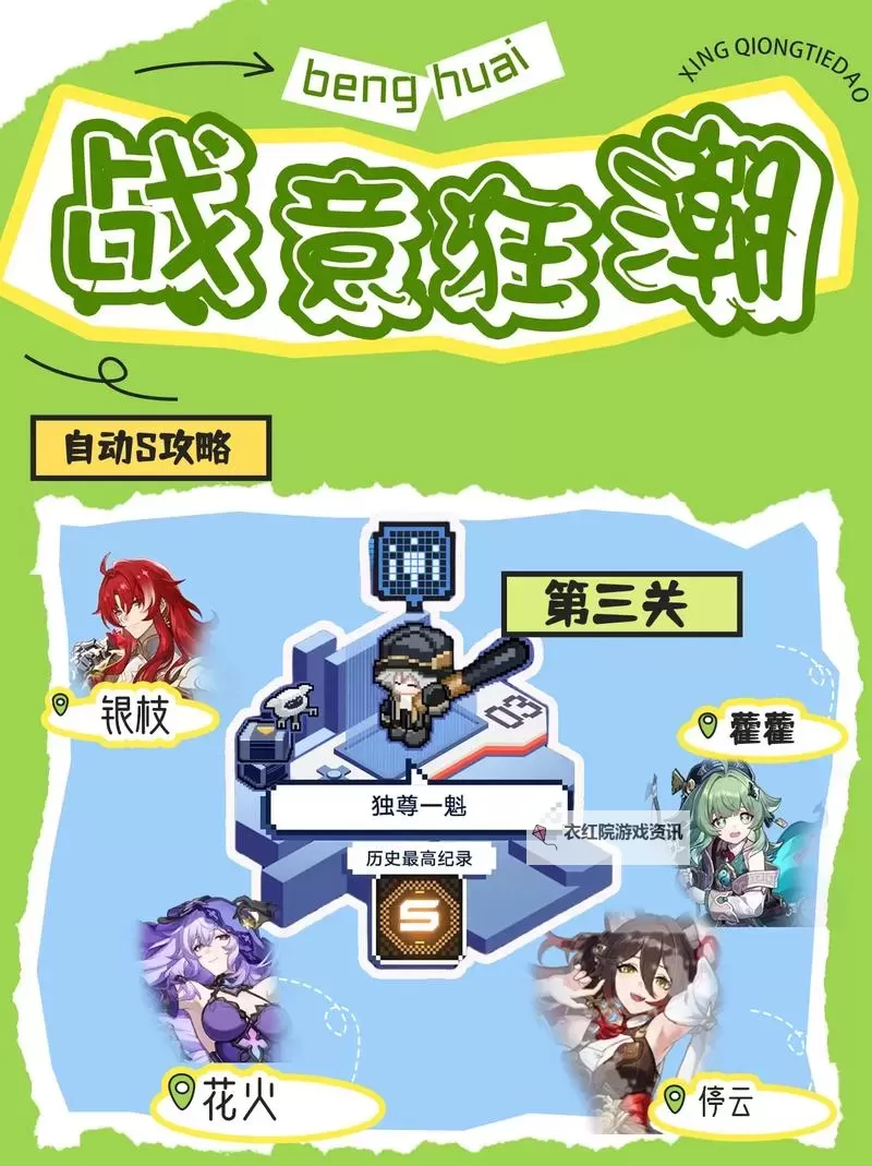 《崩坏星穹铁道》战意狂潮第三关攻略图1