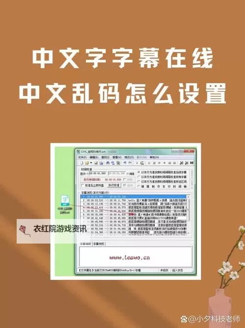 揭秘中文字幕人乱码中文的原因与解决方案图2