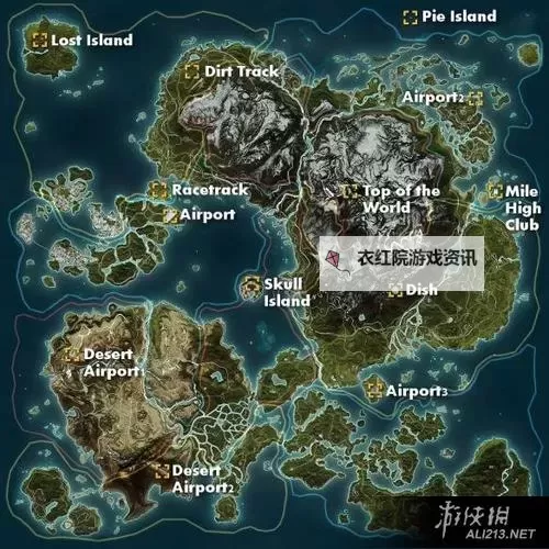 《正当防卫3》地图一览 高清地图分享图1