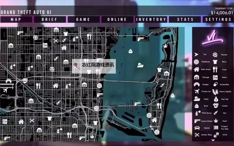 《GTA6》场景地点介绍图1