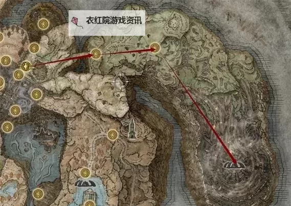 《艾尔登法环》黄金树之影DLC狂龙贝勒跑图路线分享图1