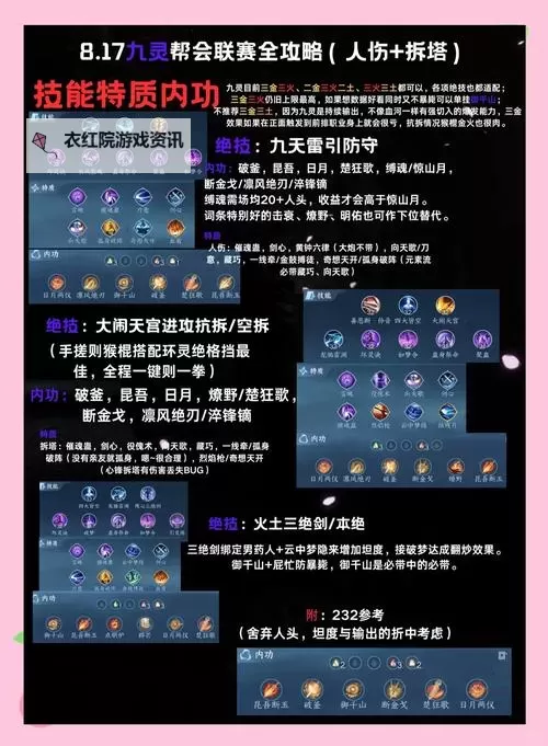 《逆水寒》新手九灵技能及输出手法推荐 九灵怎么玩图2