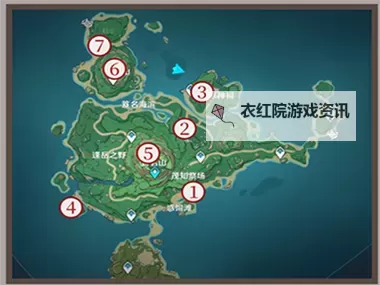 《原神》鹤观岛兽境之狼击杀路线分享图1