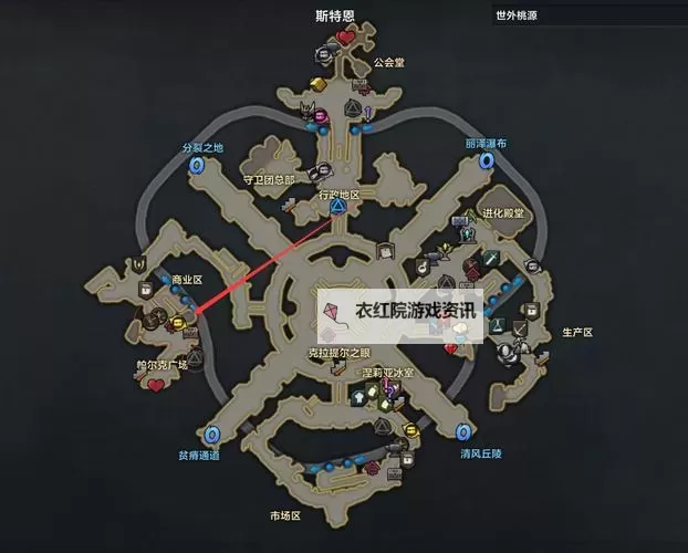 《命运方舟》T1-T2跑岛攻略 命运方舟跑岛线路图2