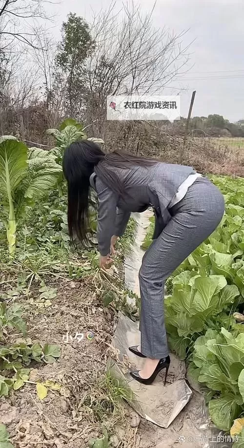 女孩拔萝卜时又疼又叫的视频火爆曝光图1