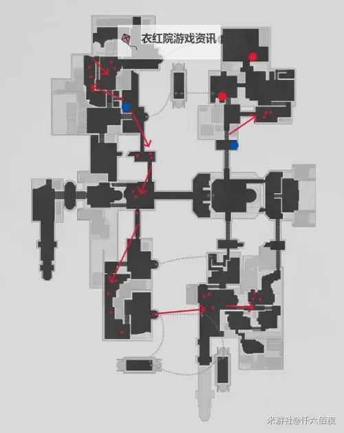 《崩坏星穹铁道》仙舟罗浮刷怪线路图1