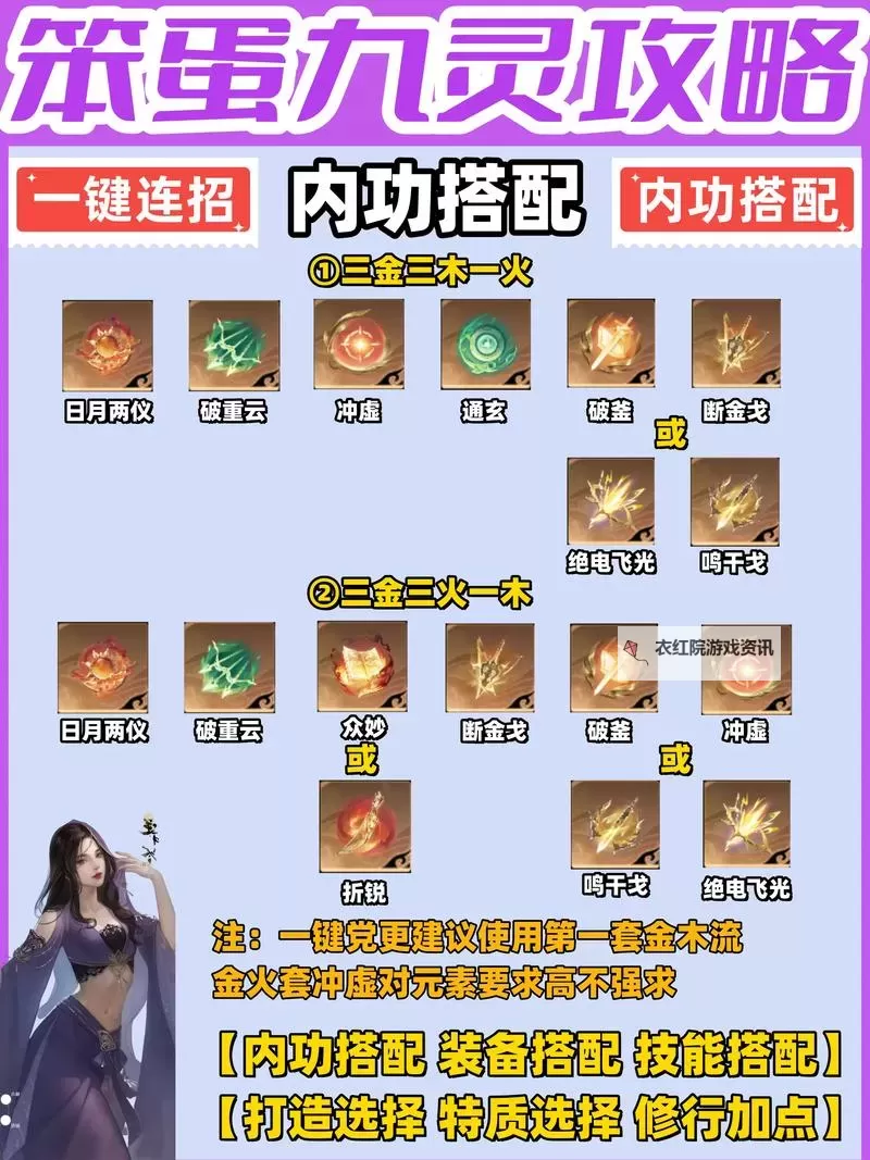 逆水寒魔兽服九灵PVE技能天赋推荐 九灵PVE怎么加技能天赋图2