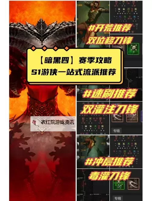 《暗黑破坏神4》游侠第一赛季刷级BD分享 游侠第一赛季升级攻略图1