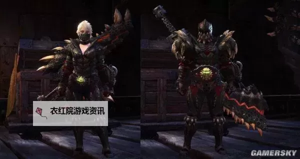 《怪物猎人世界》恐暴龙防具b套属性一览图1