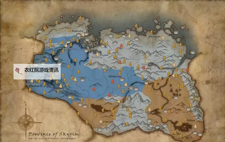 上古卷轴5天际 城镇商店位置一览表 城镇商店在哪图1