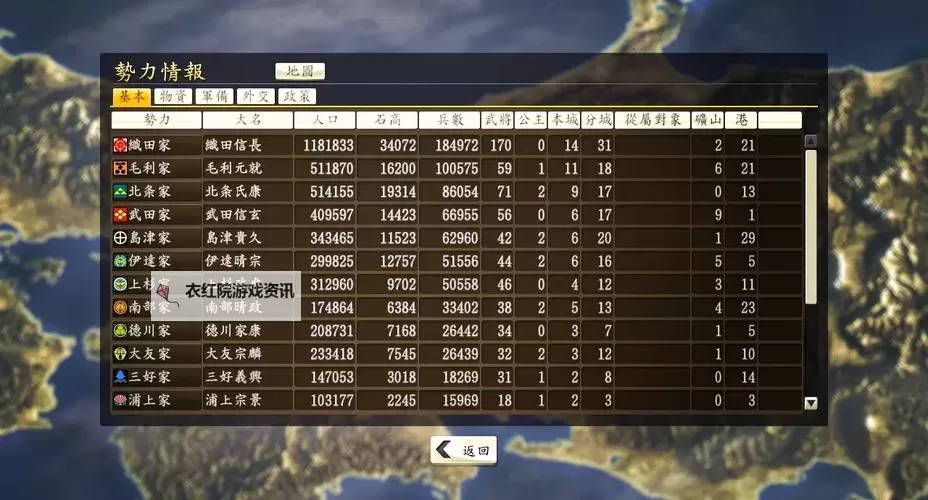 信长之野望14威力加强版 信长诞生剧本小弓足利家天下統一图文心得图1