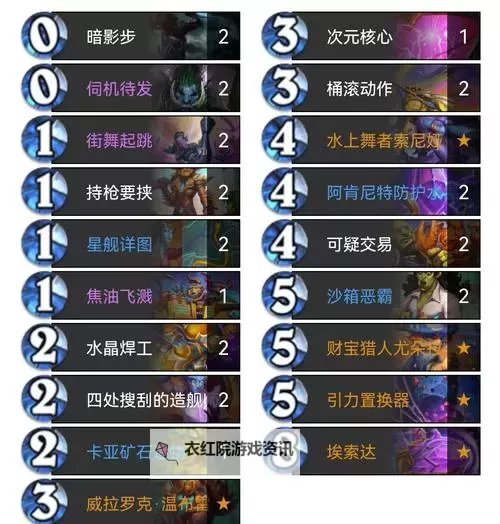 《炉石传说》类星体贼卡组代码推荐图1