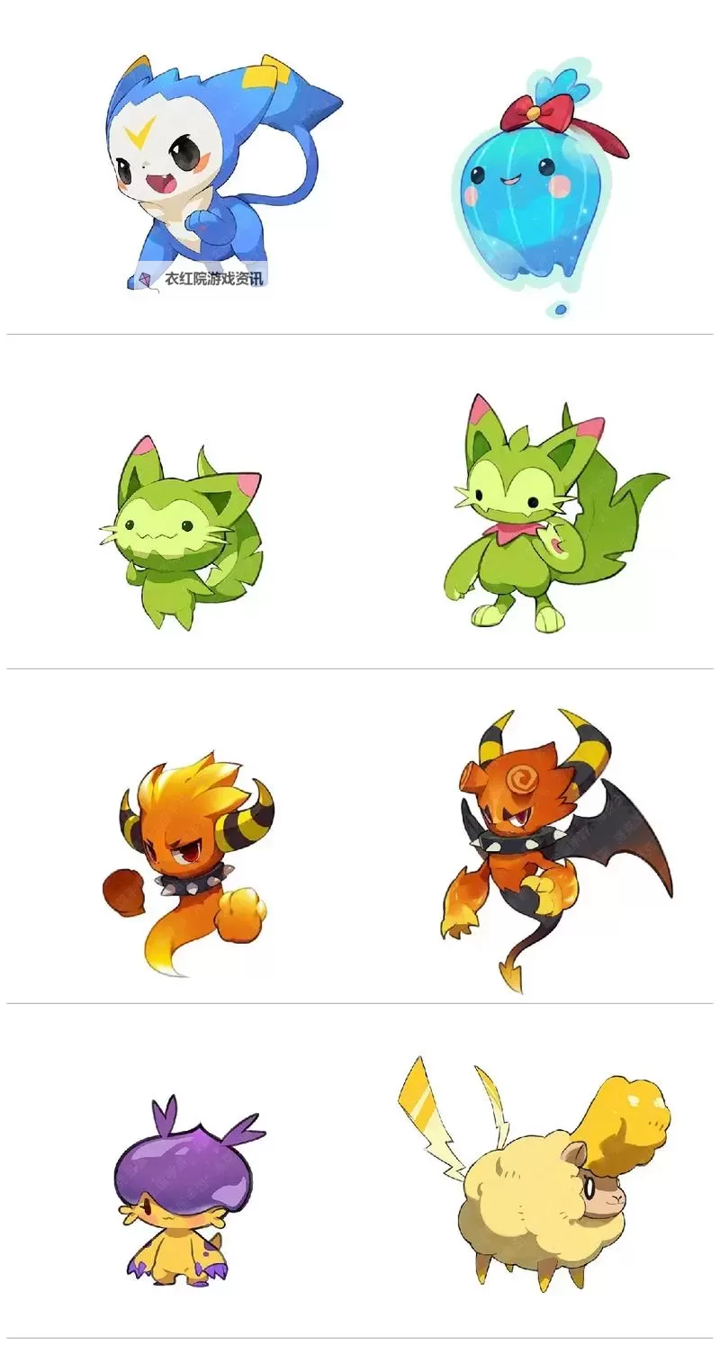 《洛克王国世界》精灵图鉴 洛克王国世界有哪些精灵图1