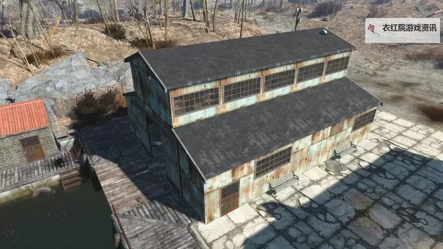 《辐射4》白鹭码头房屋建造图文介绍与欣赏 白鹭码头房屋建造一览图1