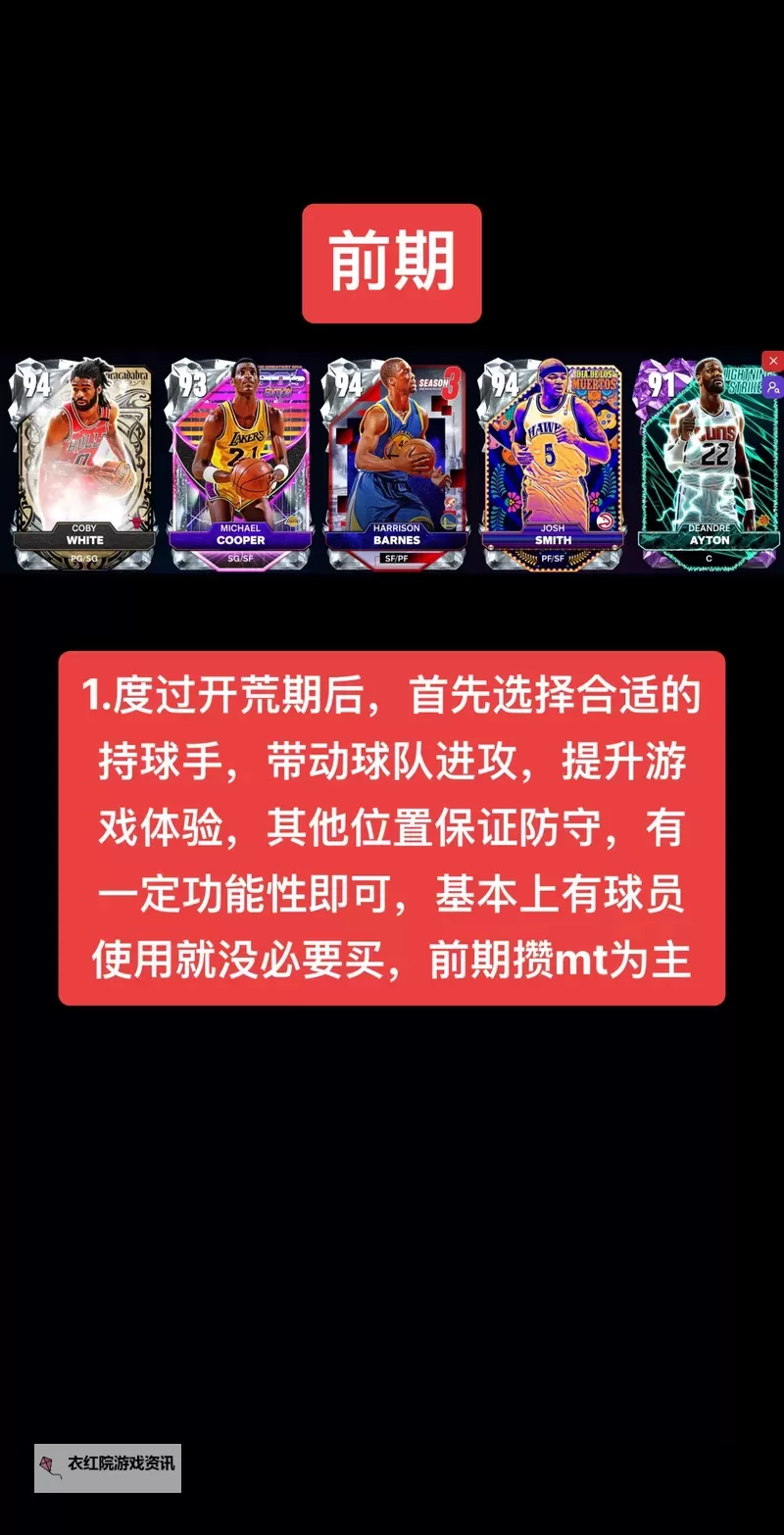 《NBA 2K20》MT模式阵容分享 MT模式用什么阵容图1